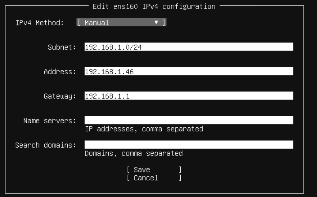 virtualbox static ip ubuntu